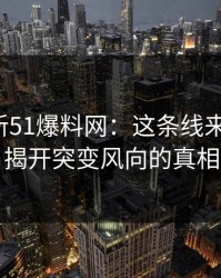 揭秘最新51爆料网：这条线来龙去脉，揭开突变风向的真相