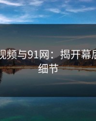 探秘91视频与91网：揭开幕后的关键细节