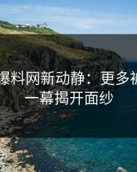 51吃瓜爆料网新动静：更多被忽略的一幕揭开面纱